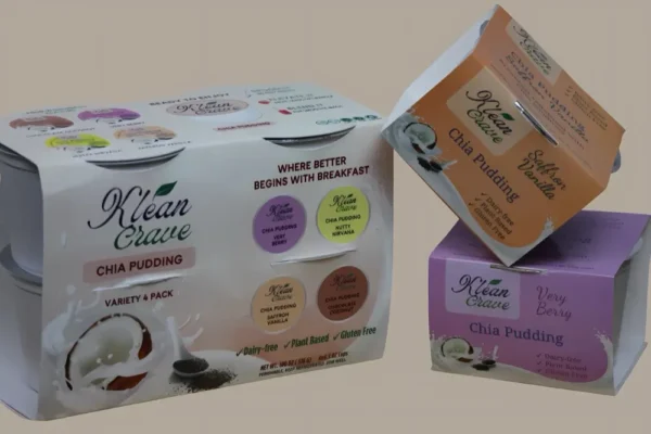 4 Pack Chia Pudding Combo (Mix & Match) by Klean Crave