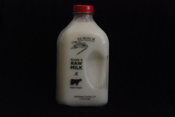 Raw Milk Half Gallon by Schoch Dairy