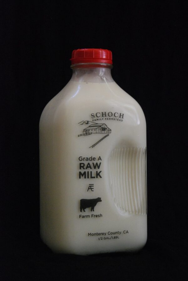 Raw Milk Half Gallon by Schoch Dairy