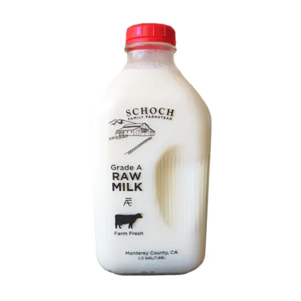 Raw Milk Half Gallon by Schoch Dairy