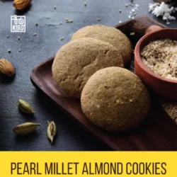 Pearl Millet Almond Coconut Cookies by Kiru