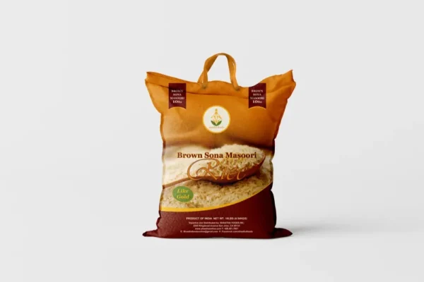Brown Sona Masoori Rice by Shastha Foods