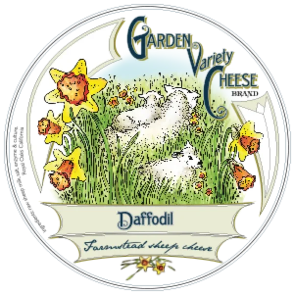 Daffodil Cheese (Aged Cheese) by Garden Variety Cheese