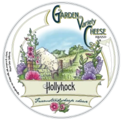 Hollyhock Cheese (Aged Cheese) by Garden Variety Cheese