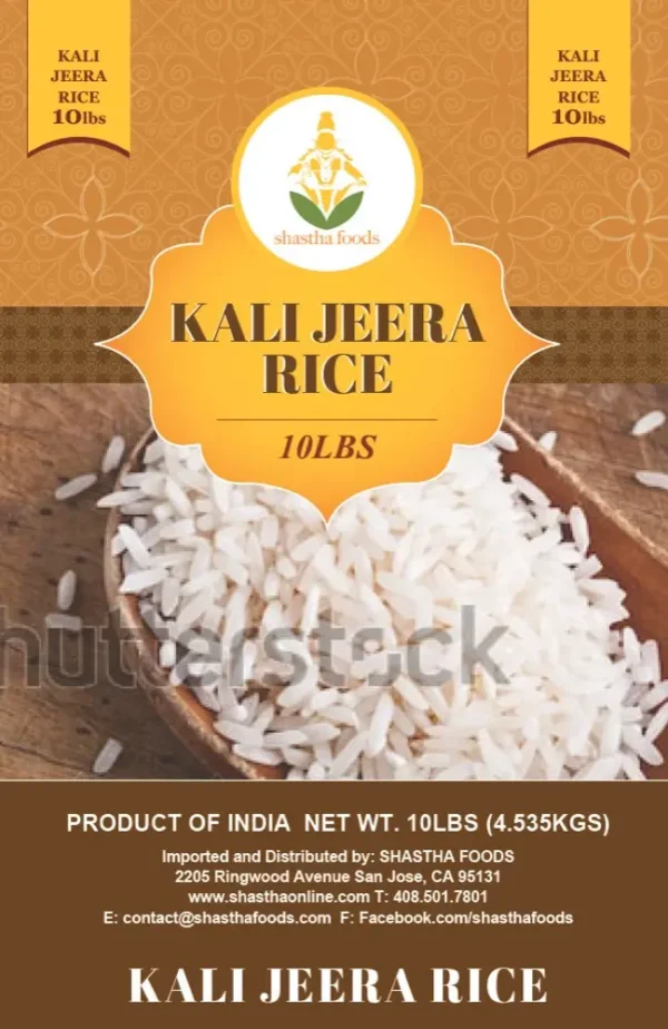 Kali Jeera Rice by Shastha Foods