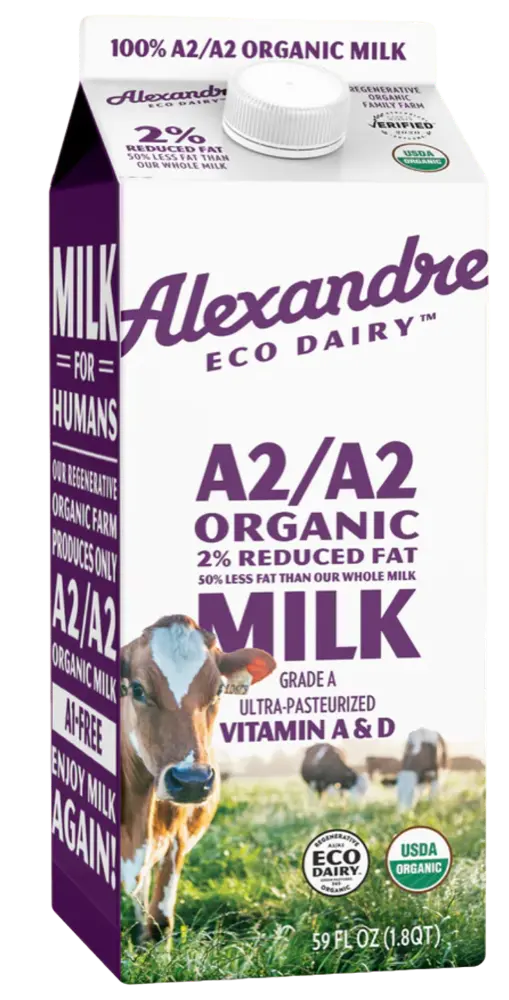 Alexandre Eco Dairy 2% Reduced Fat Milk by Alexandre Family Farm