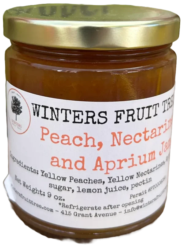 Peach, Nectarine, and Aprium Jam by Winters Fruit Tree